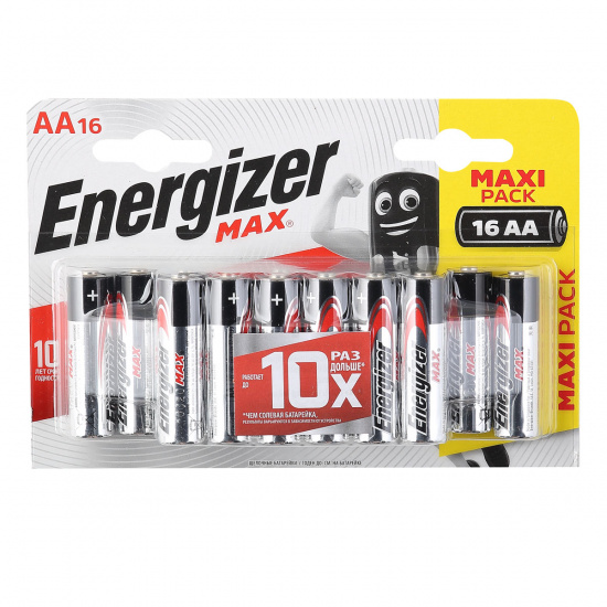 Батарейка Energizer LR06 MAX  16*BL