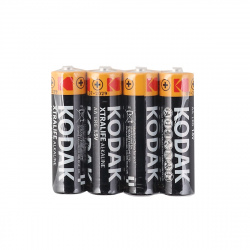 Батарейка Kodak XTRALIFE алкалиновая, LR06, 4 шт, без блистера