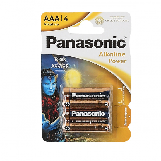 Батарейка Panasonic LR03 Alkaline 4*BL (CDS)