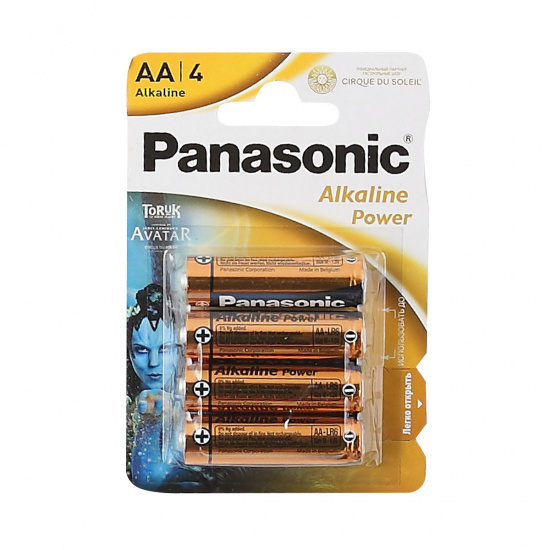 Батарейка Panasonic LR06 Alkaline 4*BL (CDS)