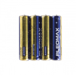 Батарейка Samsung Pleomax алкалиновая, LR03, 4 шт, без блистера