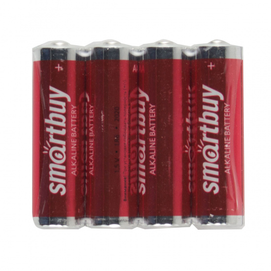 Батарейка Smart Buy Ultra Alkaline алкалиновая, LR06, 4 шт, без блистера