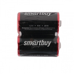 Батарейка Smartbuy R14 2 б/б (SBBZ-C02S)