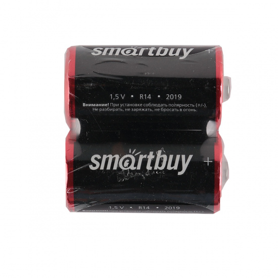 Батарейка SmartBuy солевая, C (R14), 4 шт, без блистера