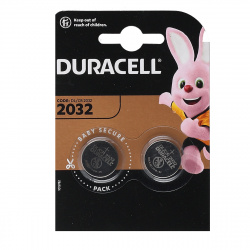 Батарейка Duracell литий CR2032 2*Bl