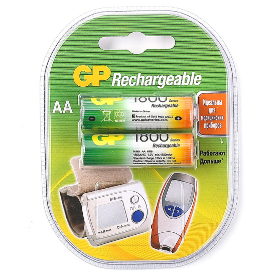 Аккумулятор GP R06 1800 AAHC   2*BL