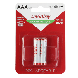 Аккумулятор Smartbuy R03 1100 AAАHC 2*BL