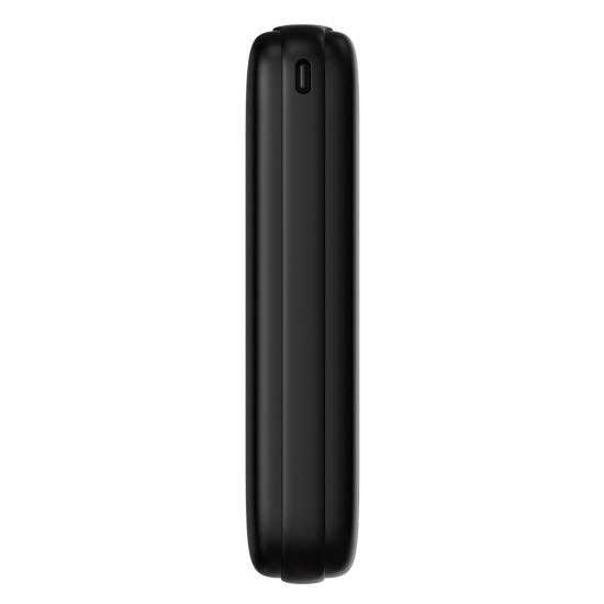 Аккумулятор мобильный PowerBank, Buro, BP20A, Li-Pol, 20000 mAh, 2А, черный, 1хUSB