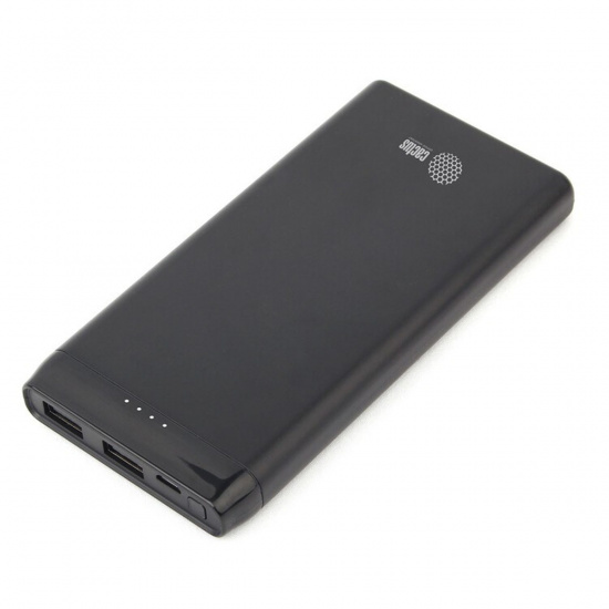 Аккумулятор мобильный PowerBank Cactus CS-PBFSFT-10000 Li-Pol 10000mAh 2,1A черный 2xUSB