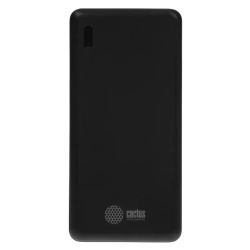 Аккумулятор мобильный PowerBank, Cactus, CS-PBFSDA-20000, Li-Pol, 20000 mAh, 4,5А, черный, 1хUSB-A+2хUSB-C