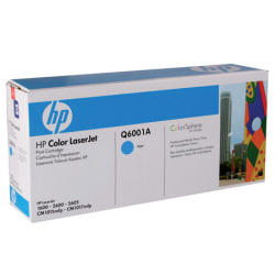 Картридж HP Color LJ 1600/2600N cyan Q6001А 2K (o)