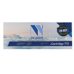 Картридж CANON LBP 3010/3020 712 1,5К NV-Print