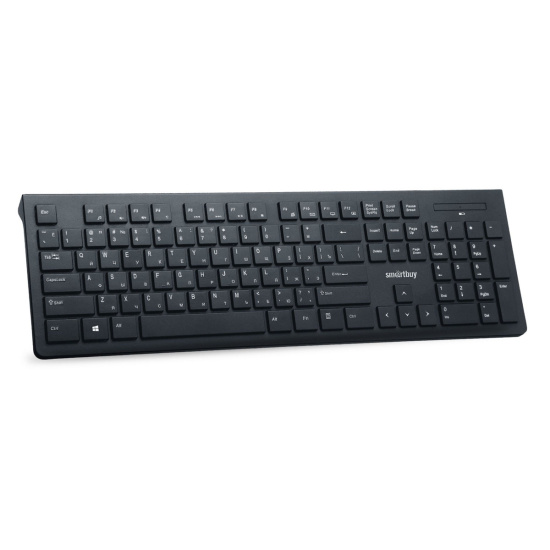 Клавиатура Smartbuy 206 мультимедиа, USB черная, беспроводная (SBK ...