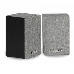 Колонки SmartBuy FUSION, мощность 6Вт, USB, корпус МДФ, черные/серые (SBA-3310)