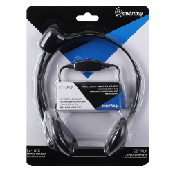 Гарнитура стерео SmartBuy EZ-TALK, рег.громк, кабель 1.8 м (SBH-5000)/40