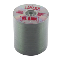 Лазер диск Mirex CD-R 700Mb 48x Bulk 100 шт. Blank