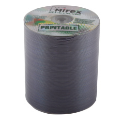 Лазер диск Mirex DVD-R 4.7 Gb 16x Bulk 100 шт. PRINT