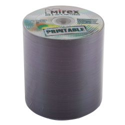 Лазер диск Mirex DVD-R 4.7 Gb 16x Bulk 100 шт. PRINT Full face