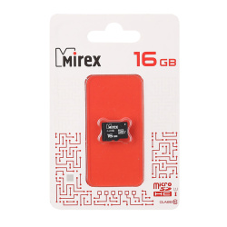 Карта памяти microSDHC Card 16Gb class 10 UHS-I Mirex