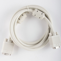Кабель для LCD монитора SVGA 2 фильтра (1.8 м) VGA-15M/Mpro (817278)