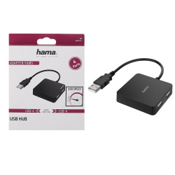 Концентратор USB 2.0 HAMA 4 порта (Н-39788)