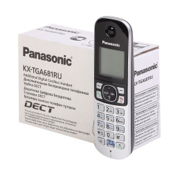 Трубка дополнительная Panasonic KX-TGA 681 RU (для КХ-TG6811, КХ-TG6821)