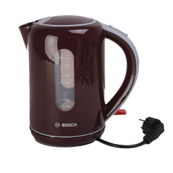 Чайник электрический Bosch TWK 7604 бордо (1,7л./2400 Вт/диск)