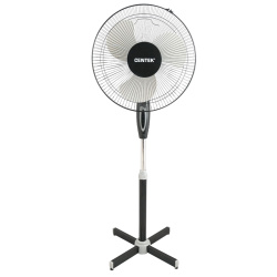 Вентилятор Centek CT-5015 черный 45Вт, 1.25м, 43см, 3 скорости, автоповорот, подсвет