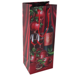 Пакет подар для бутылок 14*35*11 10-50-009В