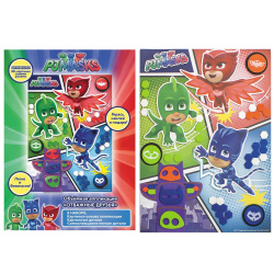 Аппликация EVA 18*25см Отважные друзья PJ Masks 33745