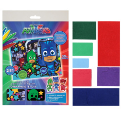 Аппликация EVA 18*25см Герои вперед PJ Masks 34209