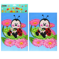 Мозаика Жемчужная сказка А4 (21*29см) Божья коровка ANMT-37