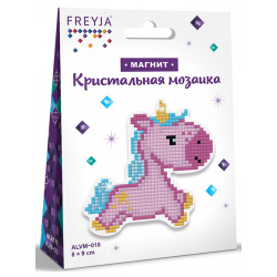 Мозаика Картина алмазная по номерам 10*15см полн выклад Енот АС1017 с подрамн