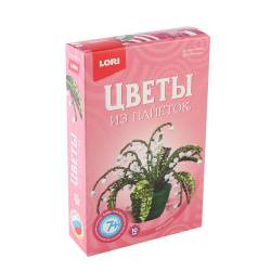 Плетение из пайеток Цветы Ландыши Цв-017