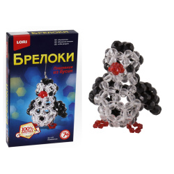 Плетение из бусин Брелоки Пингвинчик Бус-052
