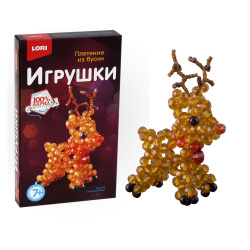 Плетение из бусин Игрушки Северный олень Бус-048