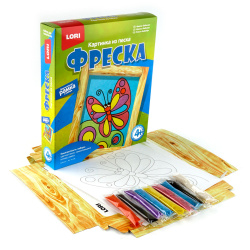 Фреска песком Бабочка Кп-036