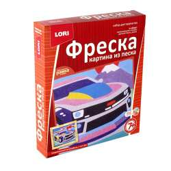 Фреска песком Современный автомобиль КпР-009