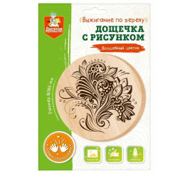 Картина для выжигания 5шт Без рисунка Для собственных идей 01731