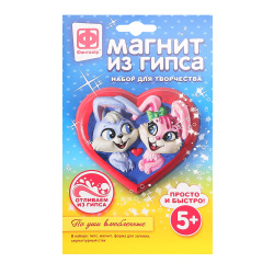 Набор д/отливки Барельефы Три кота Карамелька 405115