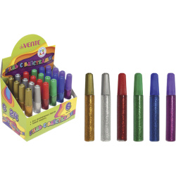 Гель с блестками 10мл Glitter Gel deVENTE 8079807 (24шт)
