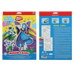 Набор для рисования фломастерами 6цв 20*30см Moon Fairy 3D ArtBerry ЕК 37307 (10)