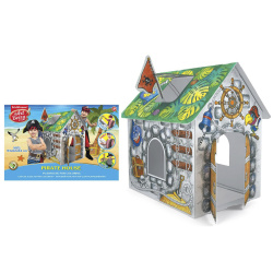 Игровой набор для раскрашивания 93*62*84см Pirate house 6цв Artberry ЕК 39231