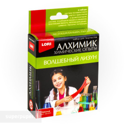 Набор химические опыты Лизун красный Оп-011