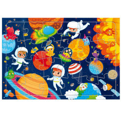 Пазлы 24эл 200*300 в рамке В космосе