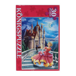 Пазлы 30эл 215*300 Золушка Konigspuzzle ПК30-5757