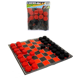 Игра настольная Шашки 27*27см картон/пластик 9236 пакет