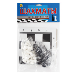Игра настольная Шахматы пластик ИН-0160 пакет