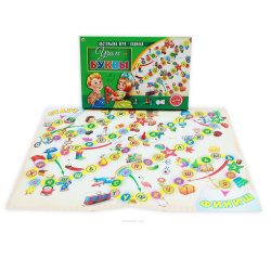 Игра настольная Ходилка лучшая Учим буквы ИН-9935