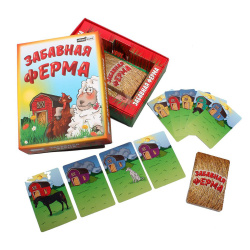 Игра настольная Забавная ферма тактич семейная для вечеринки ИНК-6305